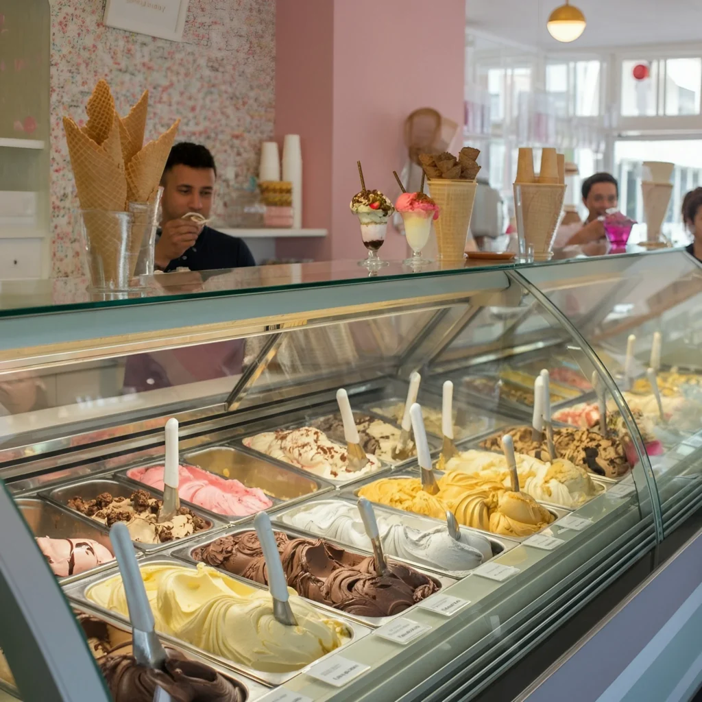 アイスクリームショップの収益性