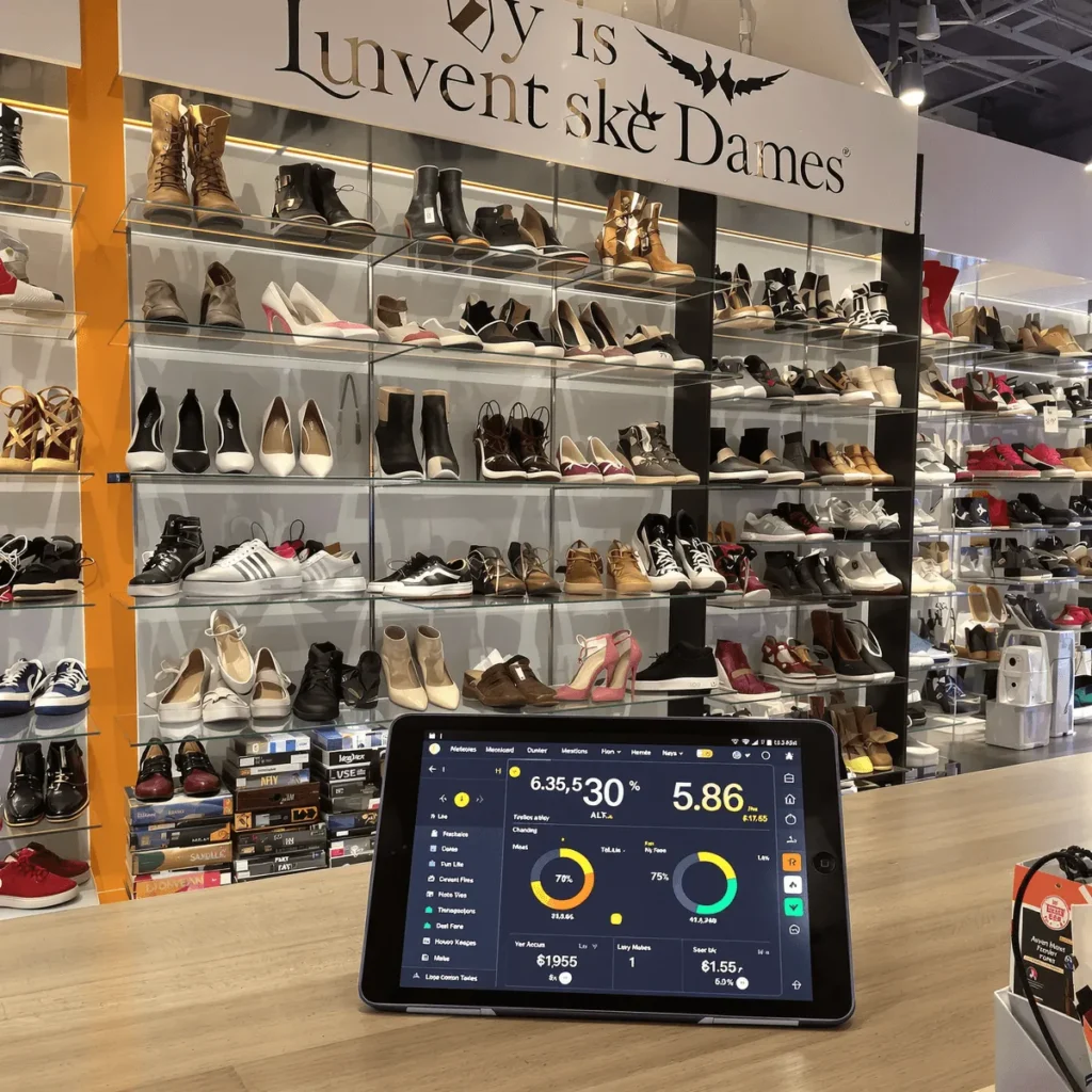 靴店の在庫管理