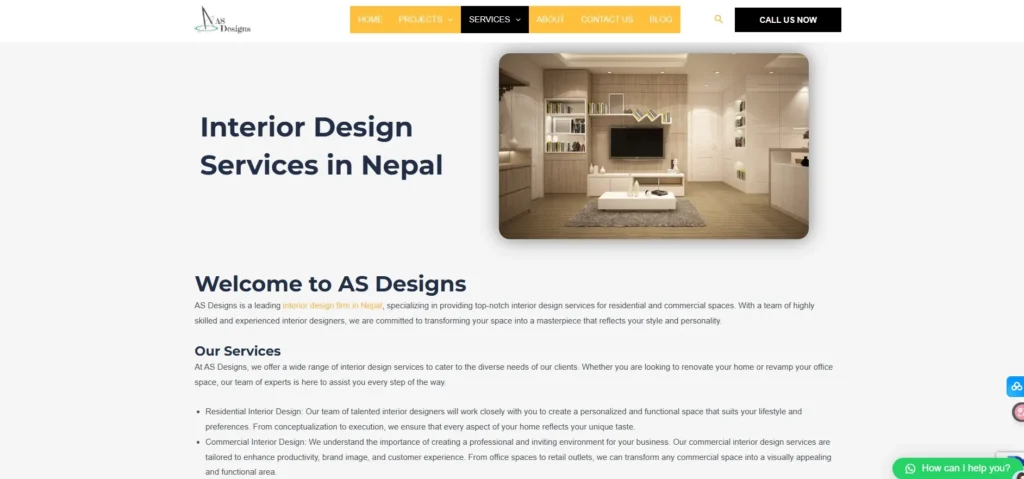 Top 10 Cosmetic Shop Design Companies in Nepal 7 AS Designs - Cosmetic Shop Design Company