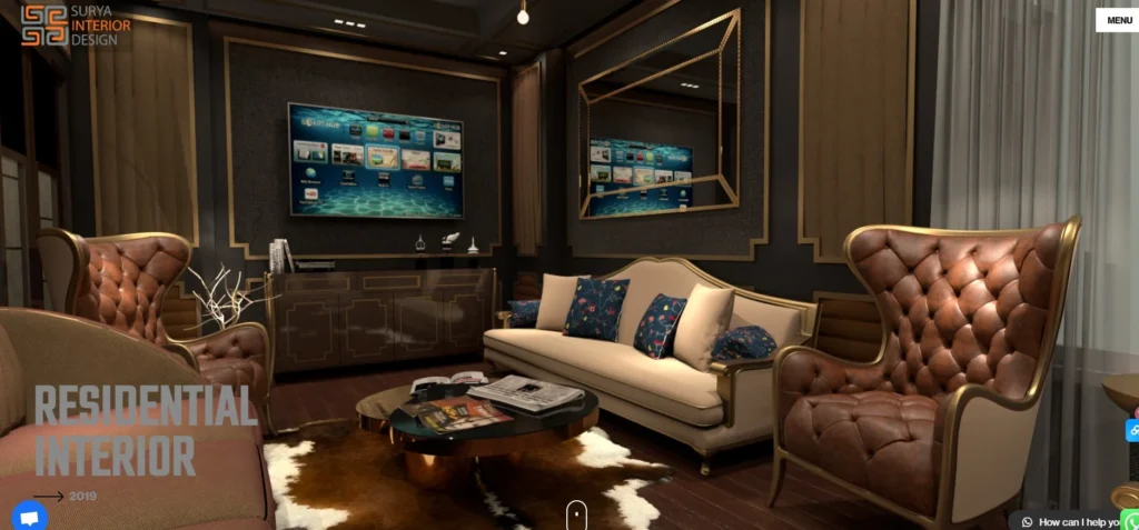 أفضل 10 شركات تصميم محلات التجميل في مصر 6 Surya Interior Design - شركة تصميم محلات التجميل