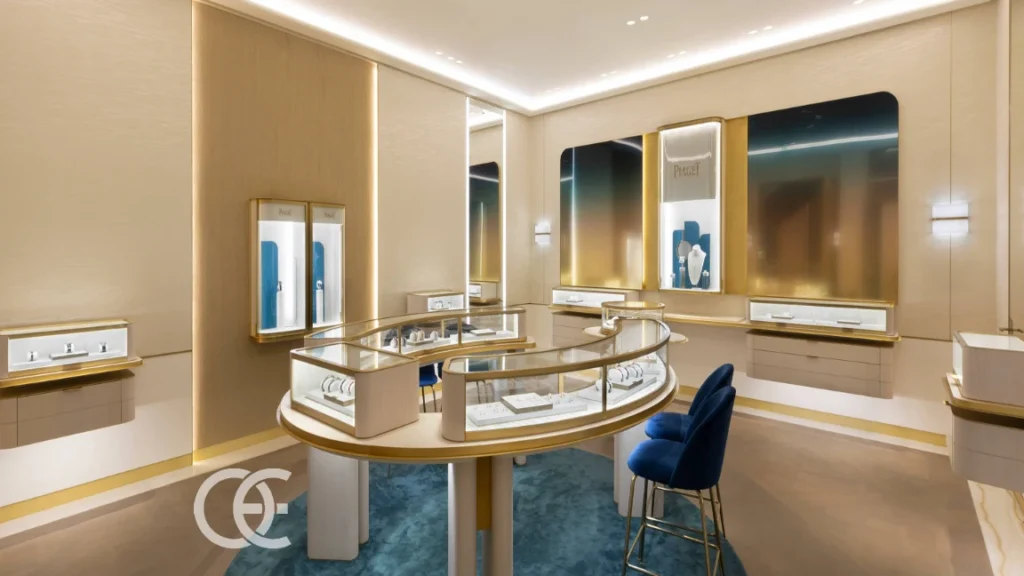 تصميم فاخر بسيط لمحل المجوهرات 6