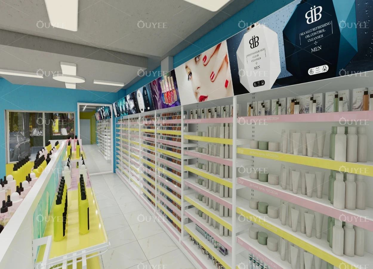 Best Interior Wig Shop Display Case