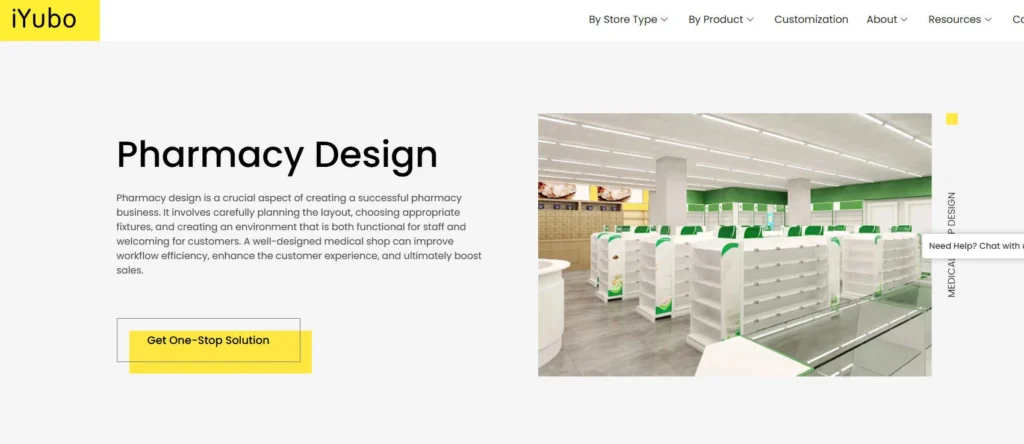 iyubo-Tıbbi mağaza tasarımı