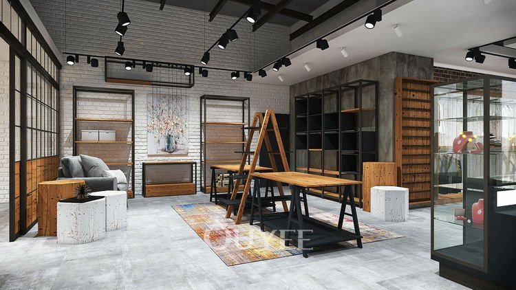 Стеллажи для демонстрации одежды для магазинов (1)