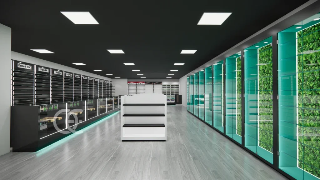 Dispensary Displays Smoke Shop Showcases 001