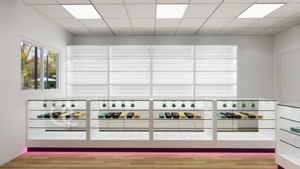 Ouyee Dispensary Displays cannabis display cases (9)