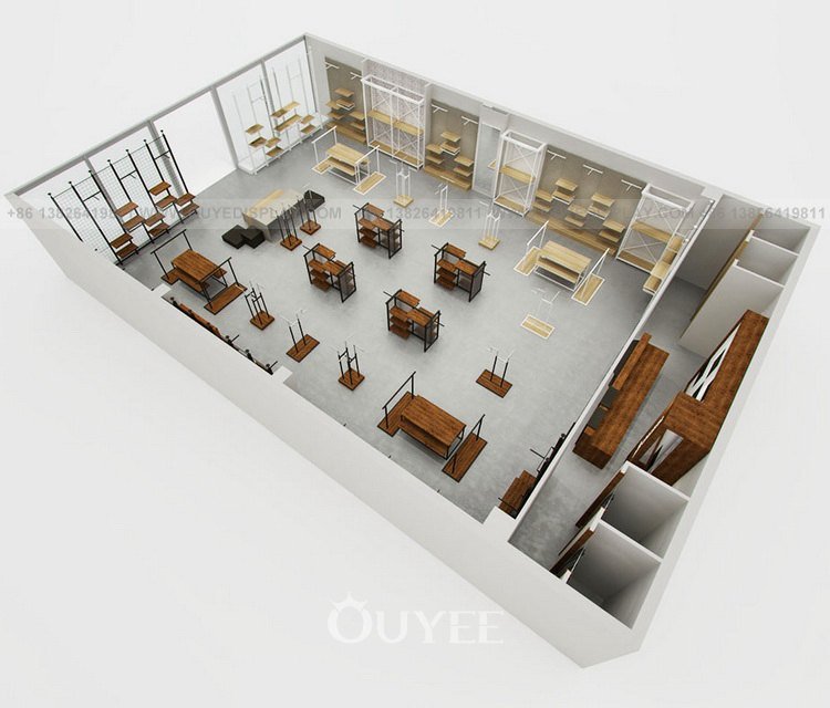 Оптовая продажа стильных торговых выставочных стоек (8)