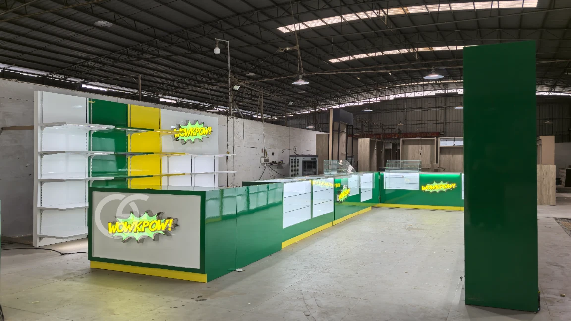 cannabis dispensary display cabinets