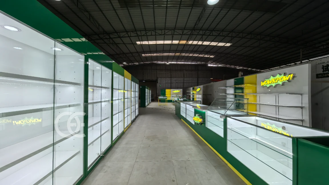 cannabis dispensary retail display cases