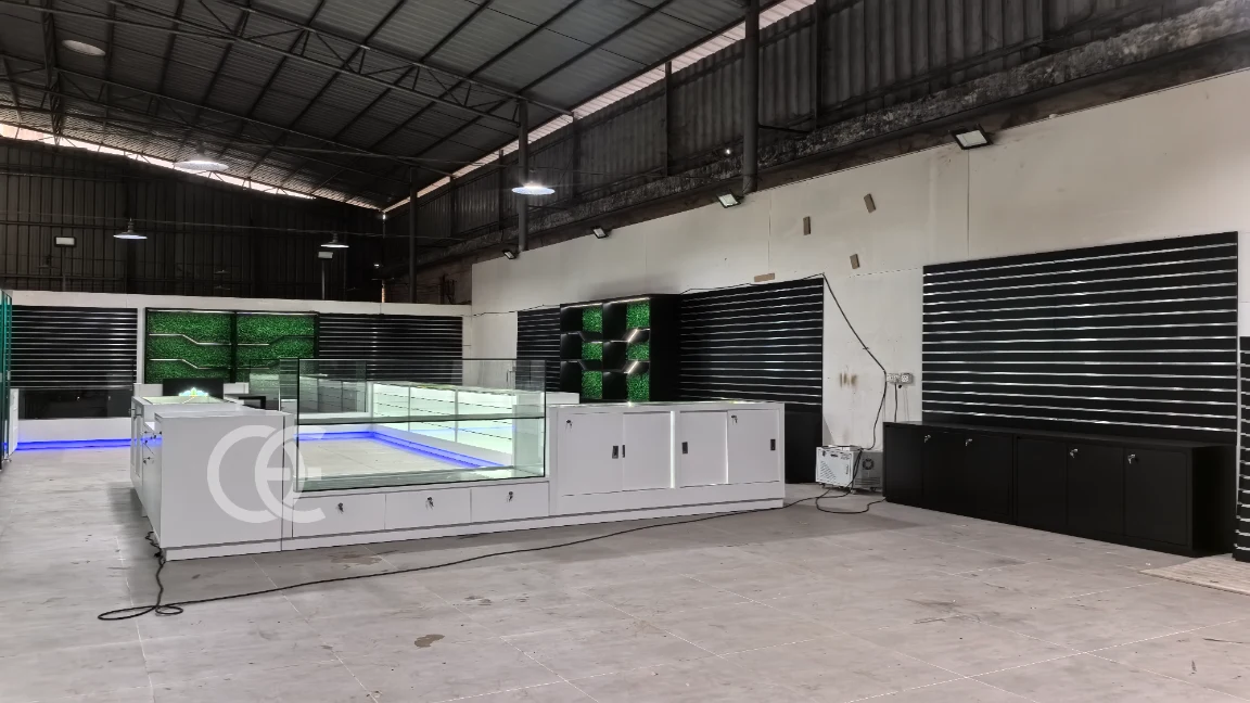 kenevir satış noktası perakende teşhir teşhir tezgahları