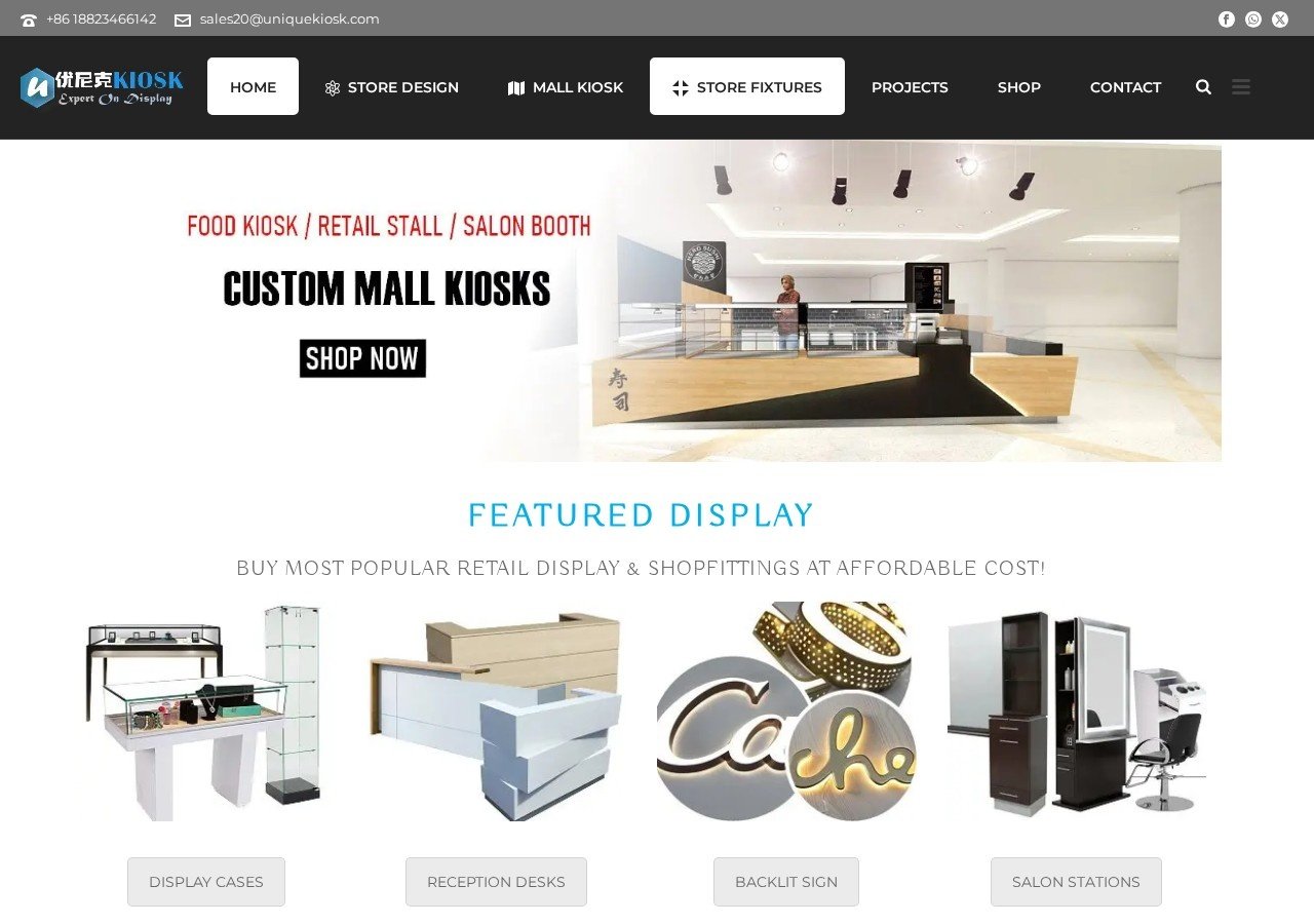 Top 12 Jewelry Display Cabinet Manufacturers