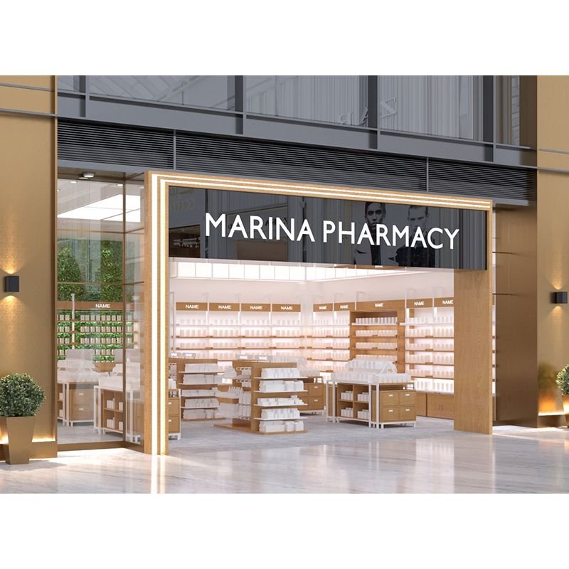 薬局の店舗内装デザイン