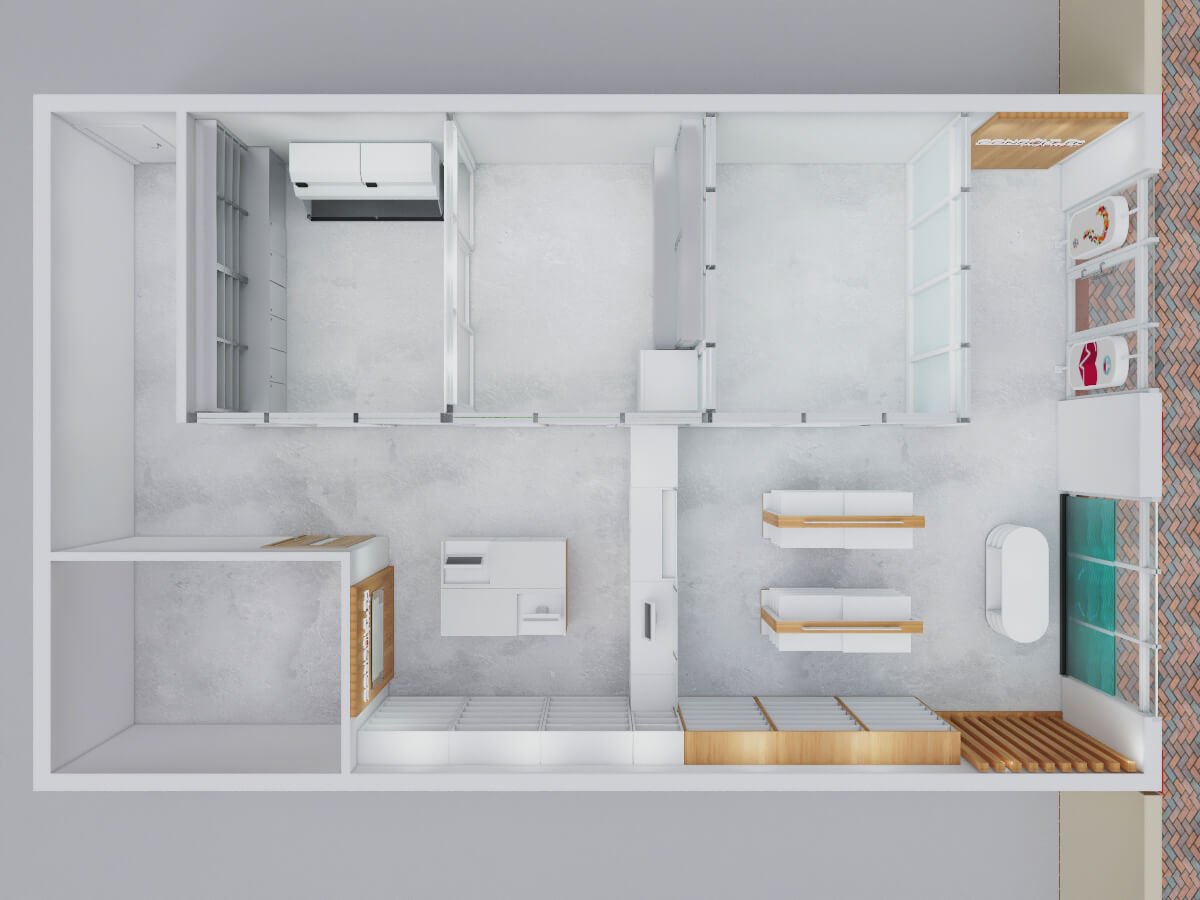 Eczane Mağaza Mobilya Tasarımı