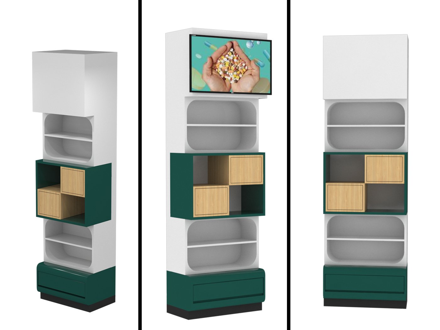 Тренд в дизайне для аптечного магазина