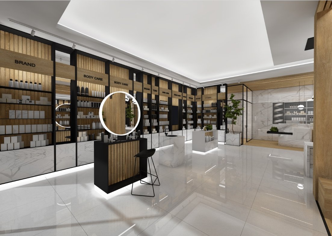 Pharmacy Interior Decoration Ideas