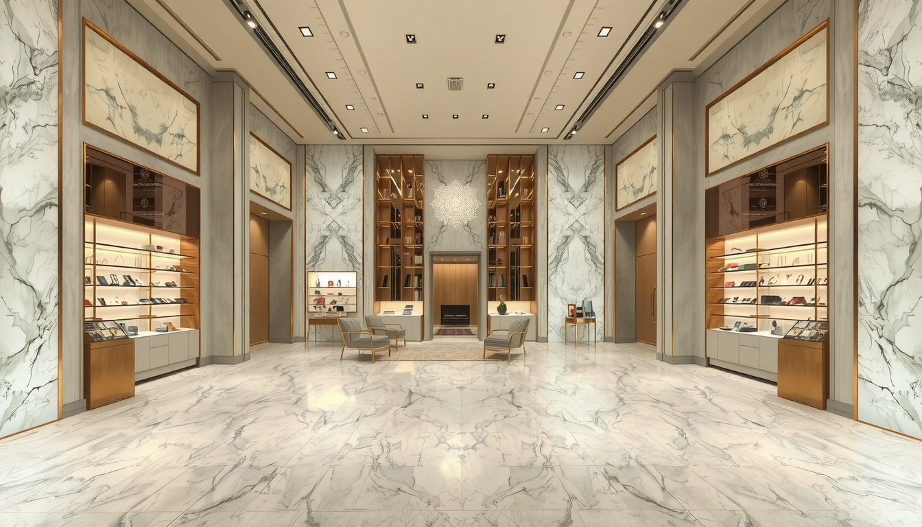 Perakende Mücevher Mağazası İç Tasarımı