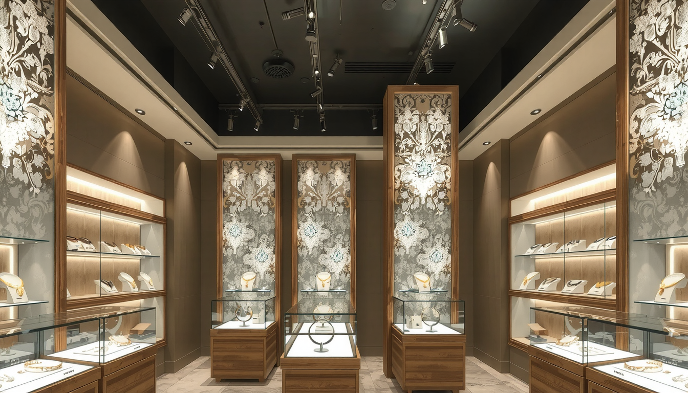 ShengDa High-end Jewelry Shop Design