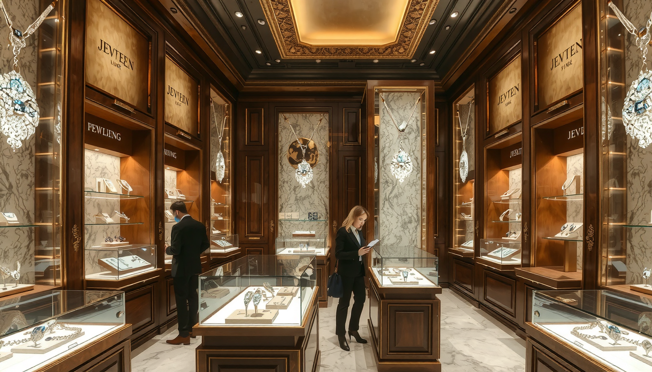 ShengDa High-end Jewelry Shop Design