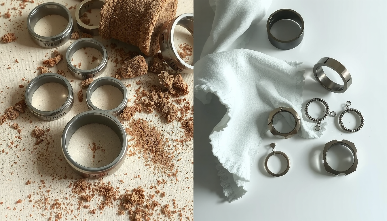 how to clean titanium jewelry how to clean titanium jewelry