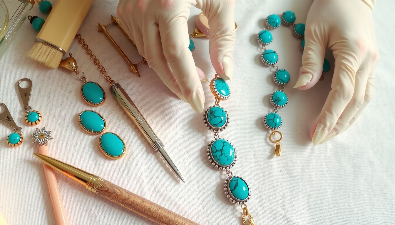 how to clean turquoise jewelry