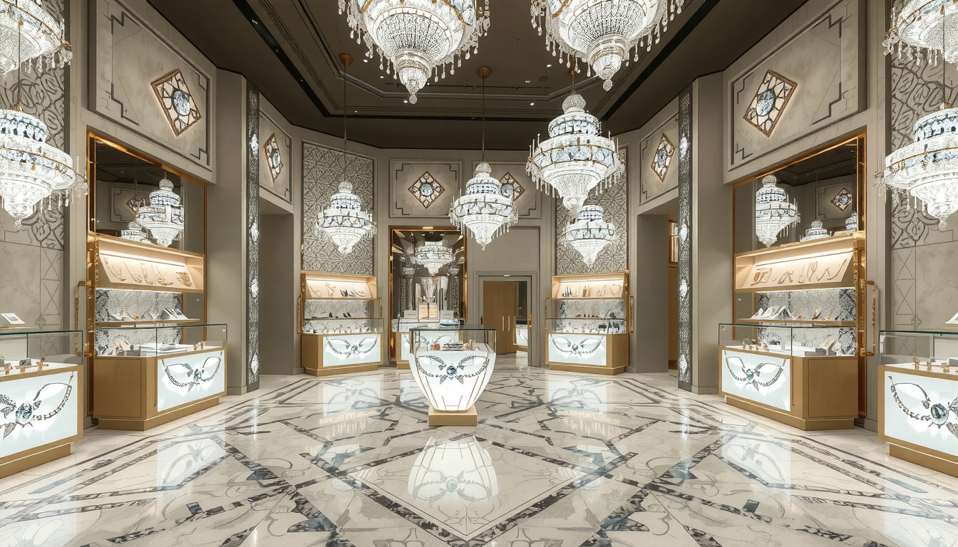 Elmas Rhyme Takı Mağazası Tasarımı