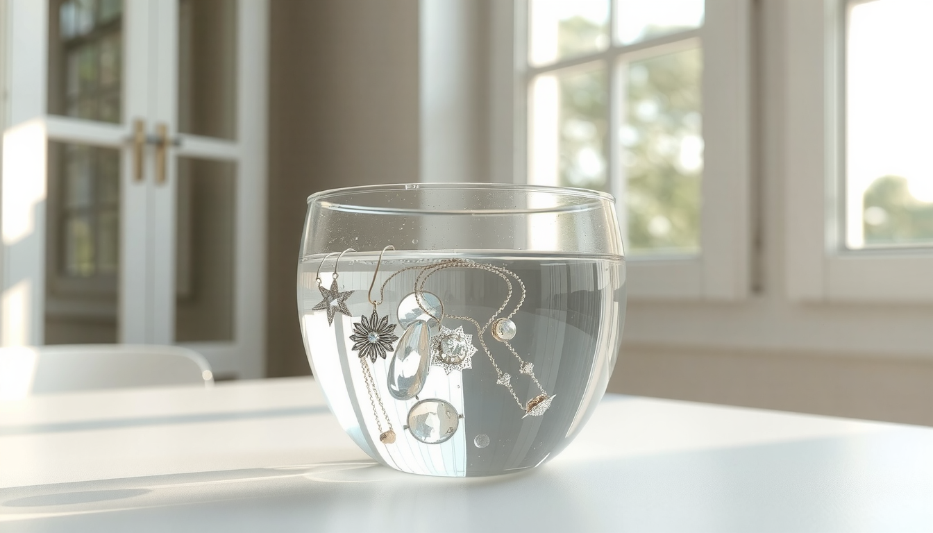 l'alcol può pulire i gioielli