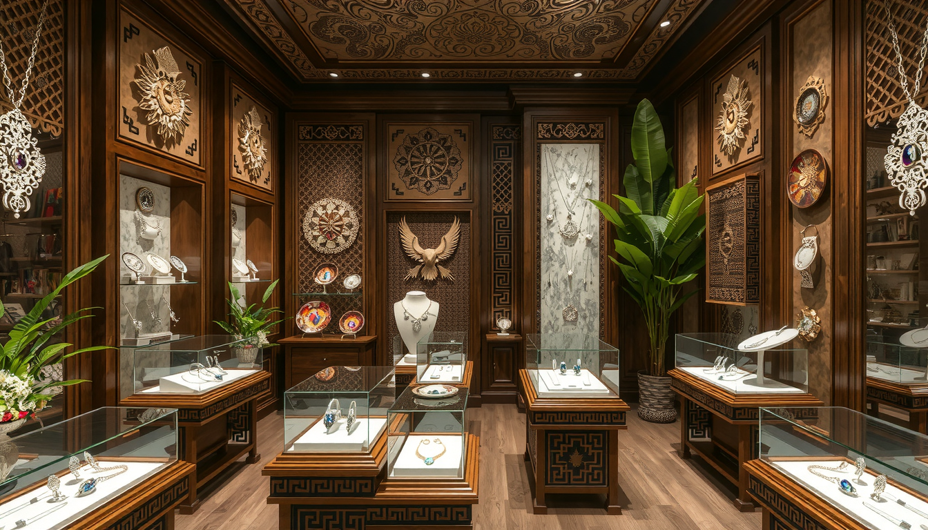 Elmas Rhyme Takı Mağazası Tasarımı