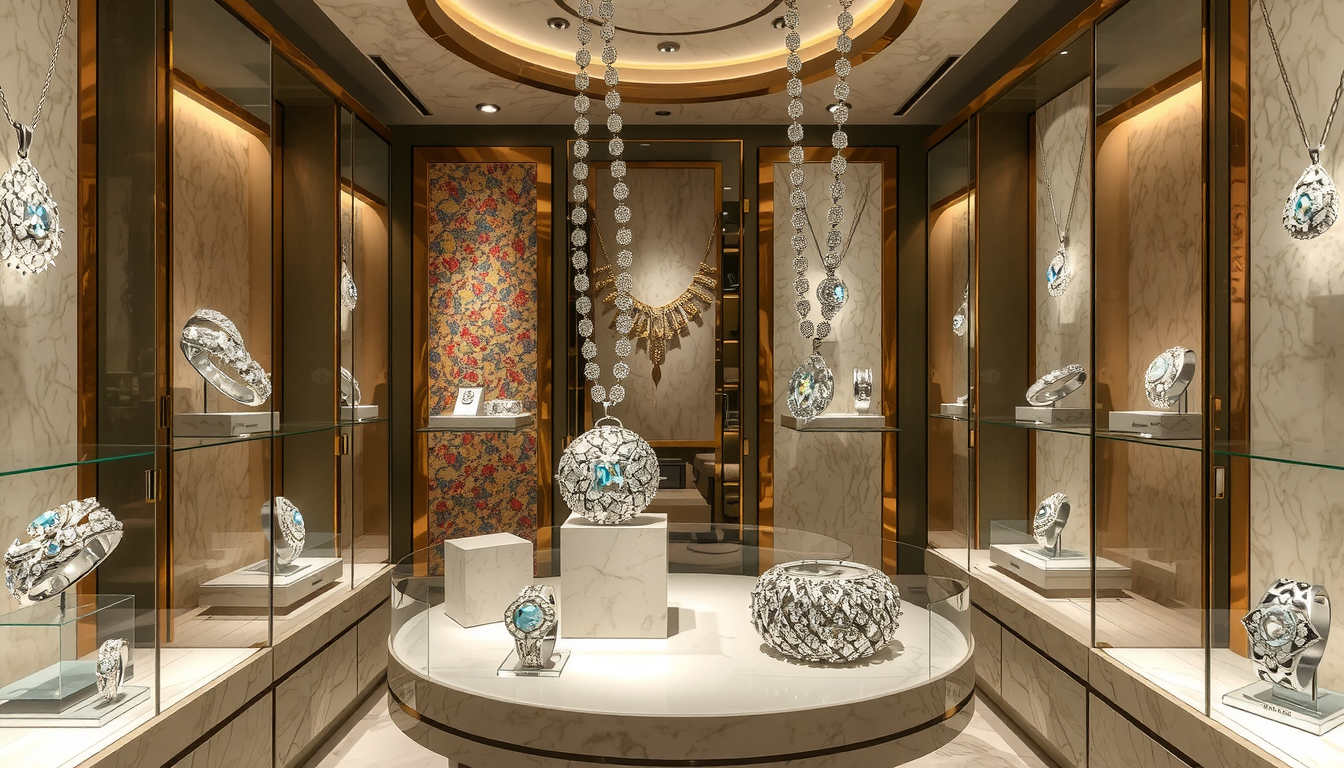 Elmas Rhyme Takı Mağazası Tasarımı