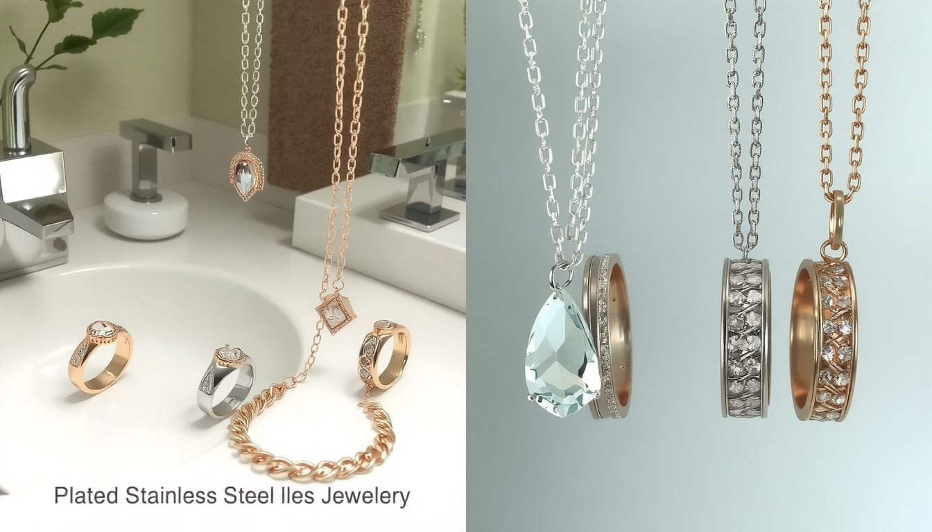 can stainless steel jewelry get wet