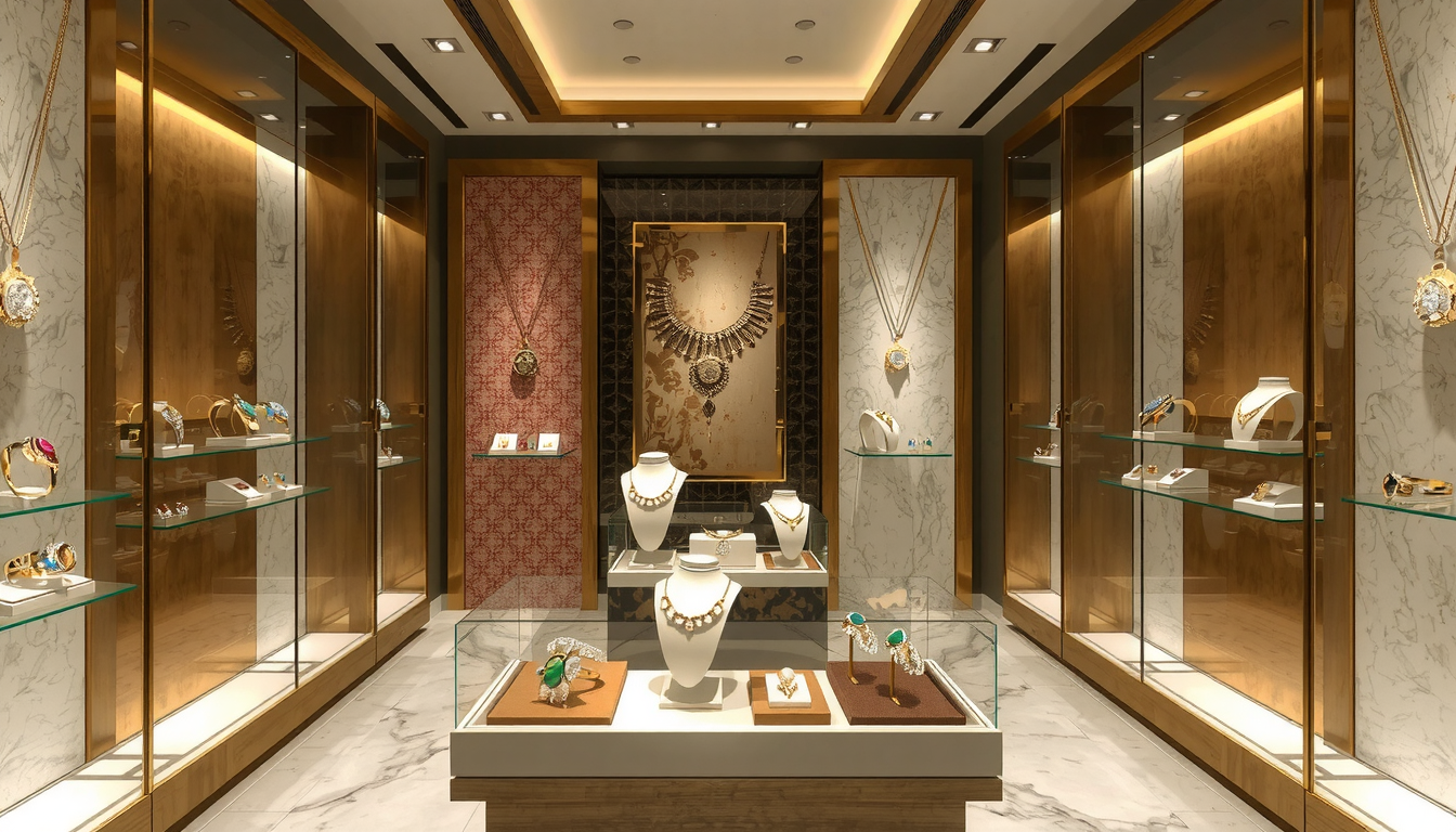 Elmas Rhyme Takı Mağazası Tasarımı