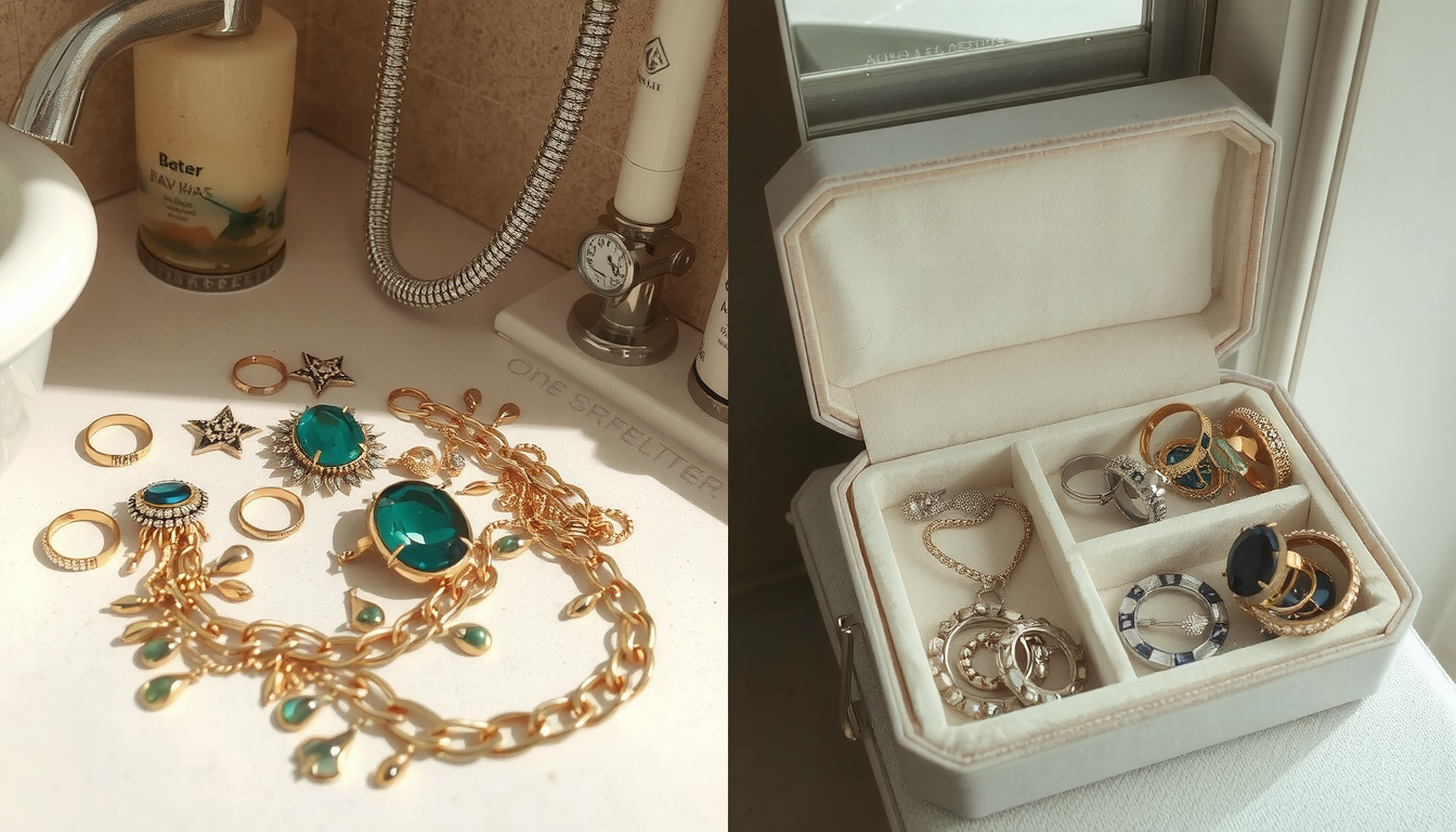 can you shower with jewelry