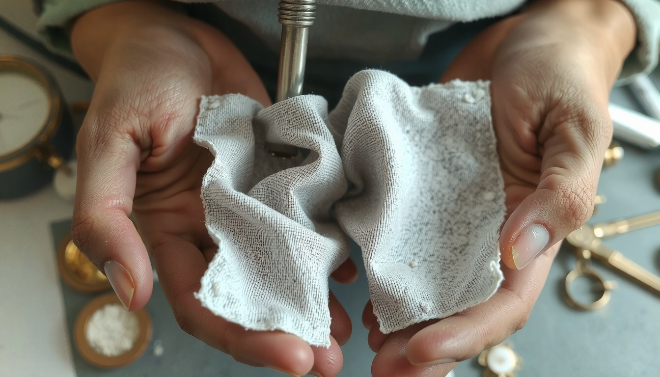 can you wash jewelry cleaning cloth