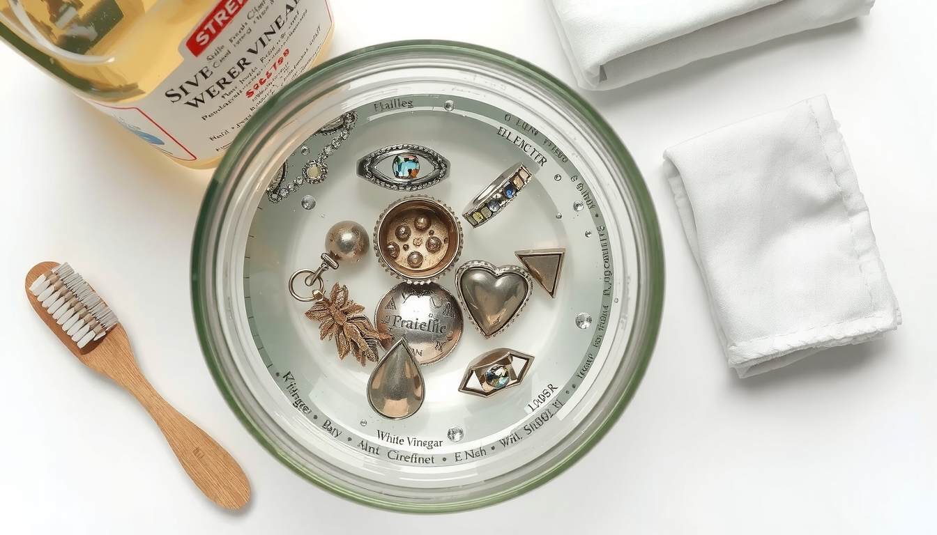does vinegar clean jewelry does vinegar clean jewelry