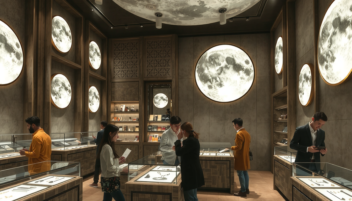 Design del Negozio di Gioielli