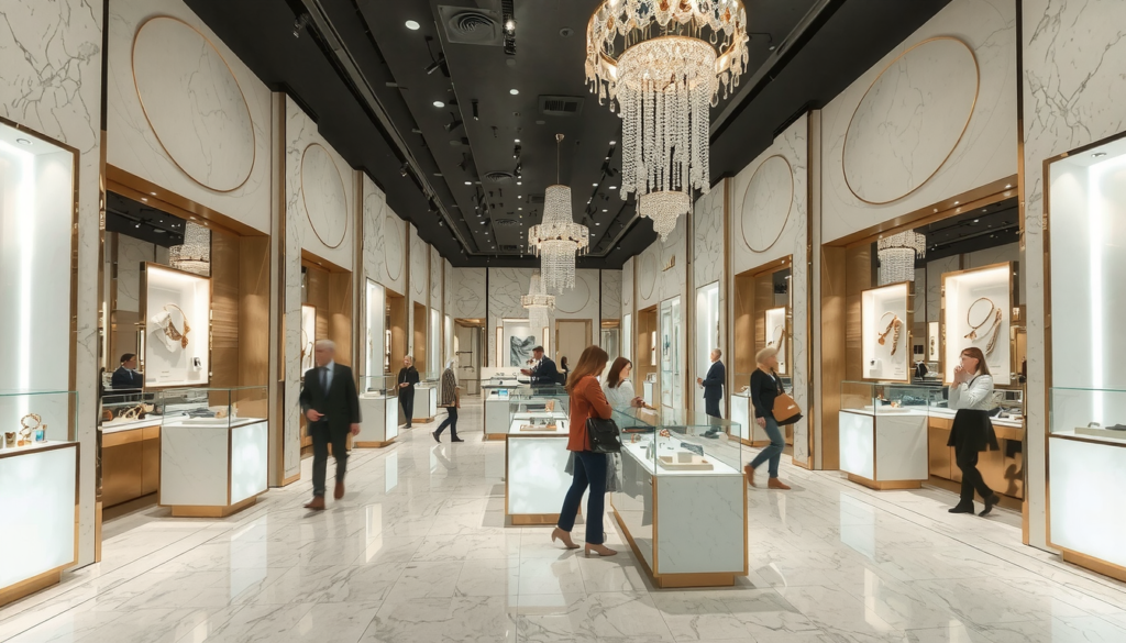 Diseño de tienda de joyería de lujo moderna: Una guía para crear una experiencia inolvidable en el centro comercial 2 imagen0_1344_768
