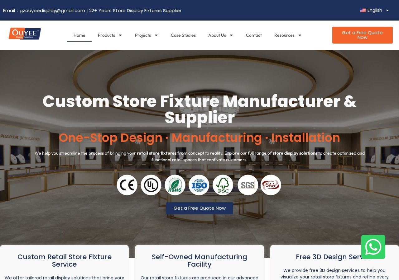 Top 14 Clothes Display Cabinet Manufacturers