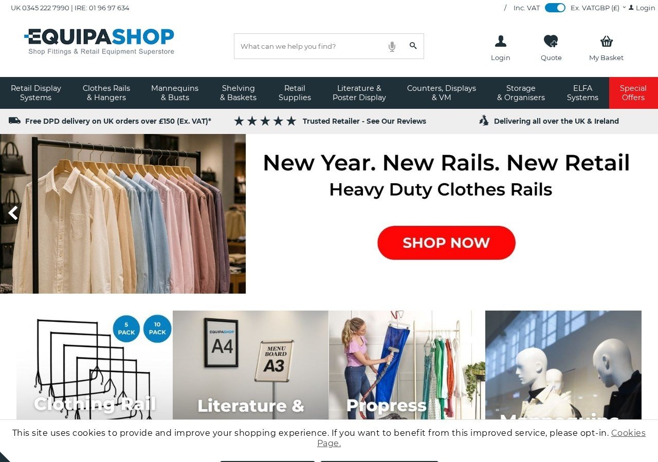 Leading Wholesalers for Clothing Store Fixtures