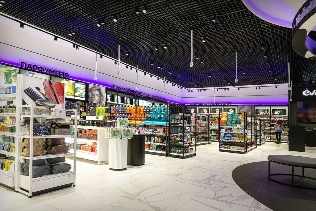 Beauty Store Fixture Solution