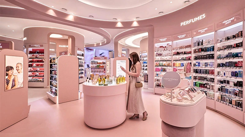 Cosmetics Boutique Fixture Solution