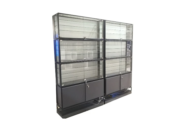 Glass Optical Display Cases