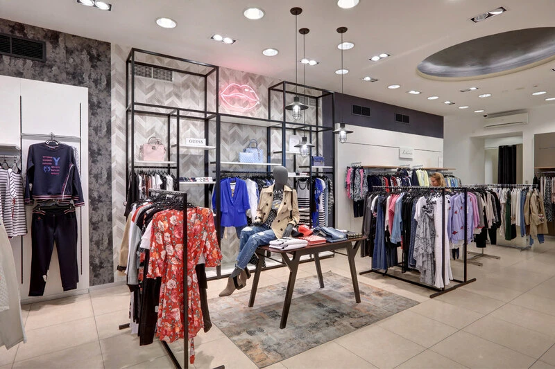 Luxury Fashion Store Display Racks