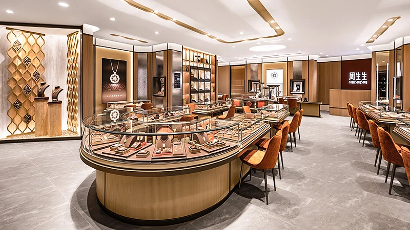 Luxury Jewelry Store Display Solution