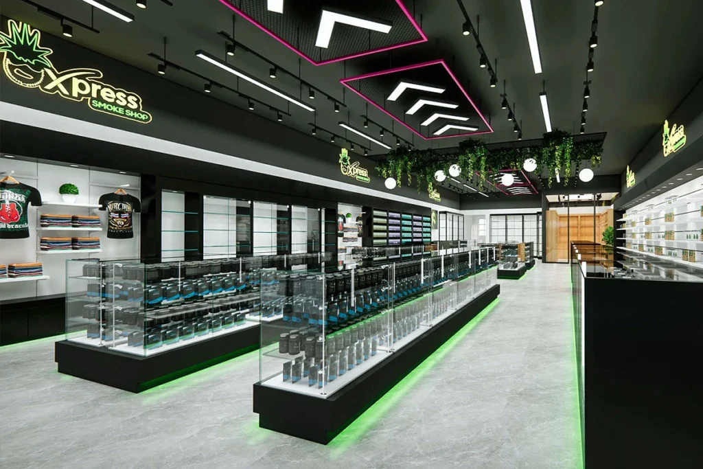 Smoke Shop Fixture Solution