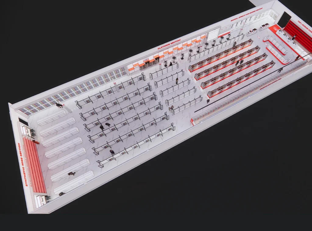 beauty store Custom Design