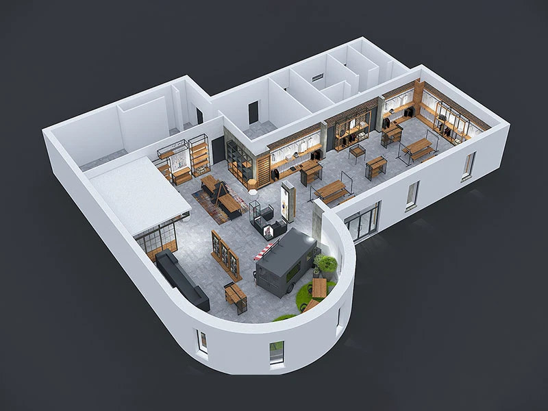 garment store design