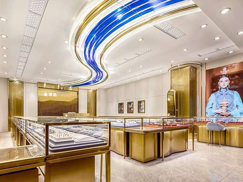 jewelry shop design solution