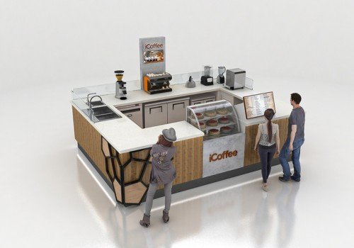 10ft Coffee Bar Kiosk