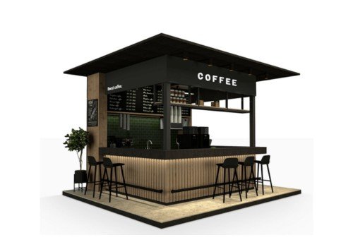 coffee bar kiosk