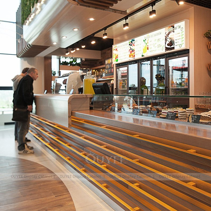 Kaffeehaus-Gebäck-Präsentationstheke (2)