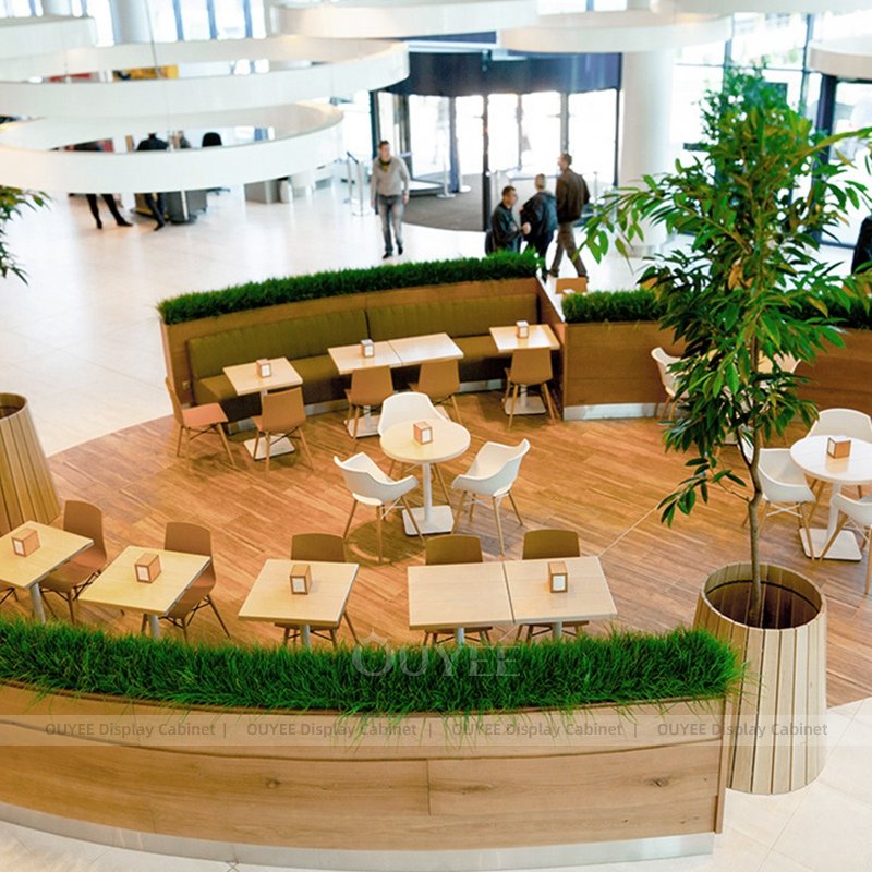 Kaffeehaus-Gebäck-Präsentationstheke (3)